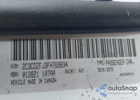 2015 Dodge Challenger R/T Scat Pack из США, поврежденный, VIN 2C3CDZFJ3FH769834